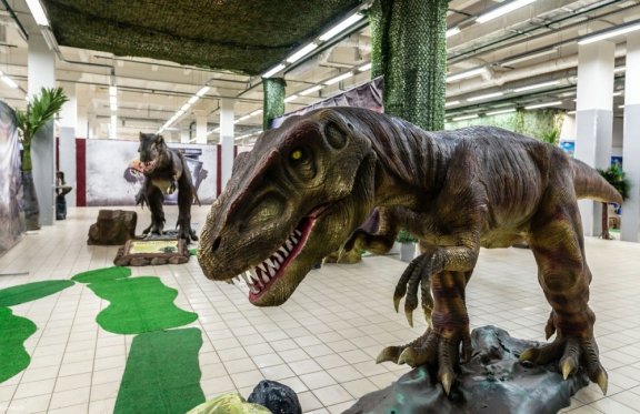 Интерактивная выставка "Вторжение динозавров"